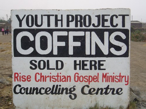 coffins sold here