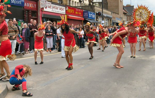 samba dancing